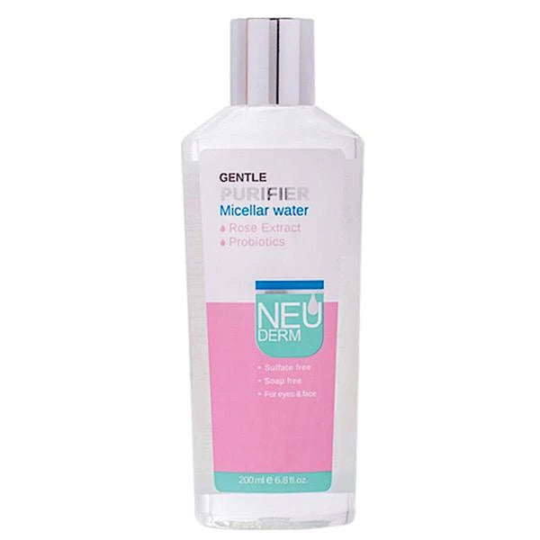 آب پاک کننده آرایش صورت (تونر) نئودرم حجم 200 میلی لیتر
