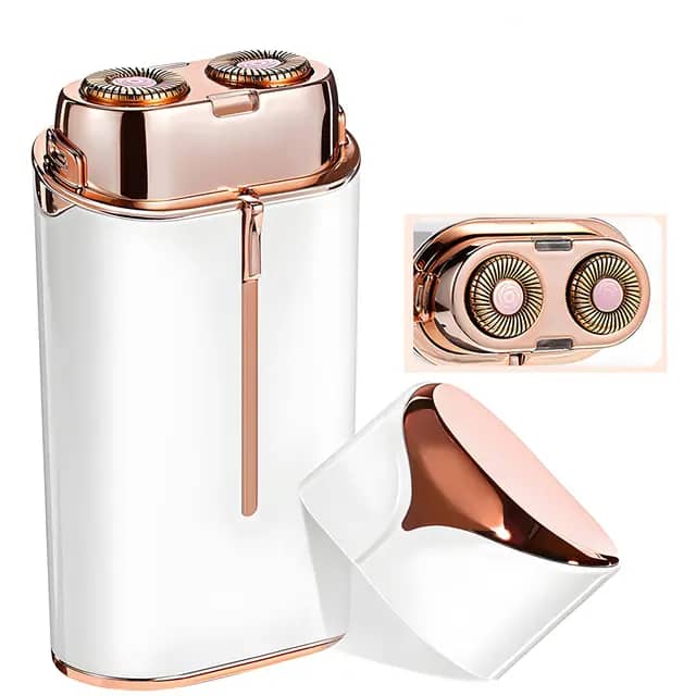 دستگاه جدید رفع موی زنان – اپیلاتور برقی با تیغه‌های دوبل برای نواحی حساس