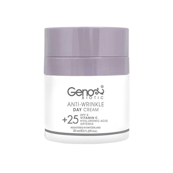 کرم ضد چروک ژنوبایوتیک مدل روز+25 حجم 30 میلی لیتر