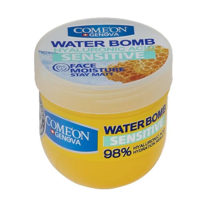 کرم آبرسان صورت و بدن کامان مدل واتربمب مخصوص پوست حساس، حجم 200 میلی‌لیتر