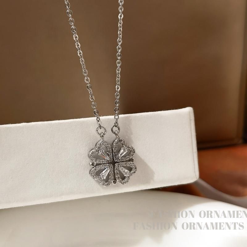 گلوبند استیل - شکل قلب - قابل باز شدن