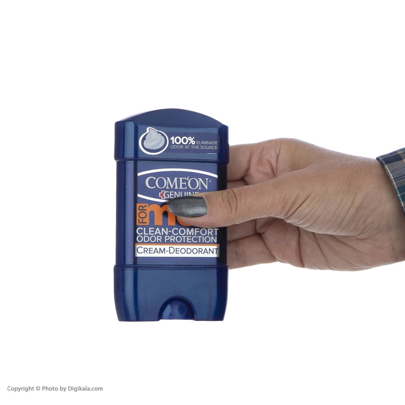 ژل شفاف ضد تعریق مردانه کامان حجم 75 میلی لیتر
