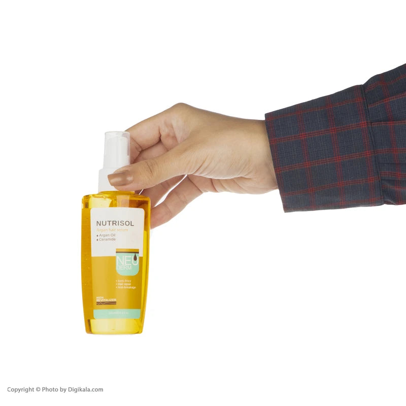 سرم مو آرگان نئودرم حجم 100 میلی‌لیتر