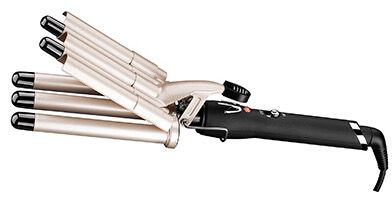 دستگاه فر موی با کیفیت بالا با ۵ لوله، فرکننده مو ۱۹ میلی‌متری، موپیچ و ابزار حالت‌دهی حبابی، ساخته شده از سرامیک تورمالین، مناسب برای موهای کوتاه و بلند