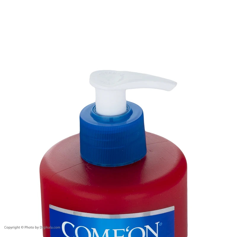 کرم آبرسان صورت و بدن کامان مدل واتربمب کیوتن + ویتامین ای - مخصوص همه انواع پوست، بدون چربی، حجم 500 میلی‌لیتری