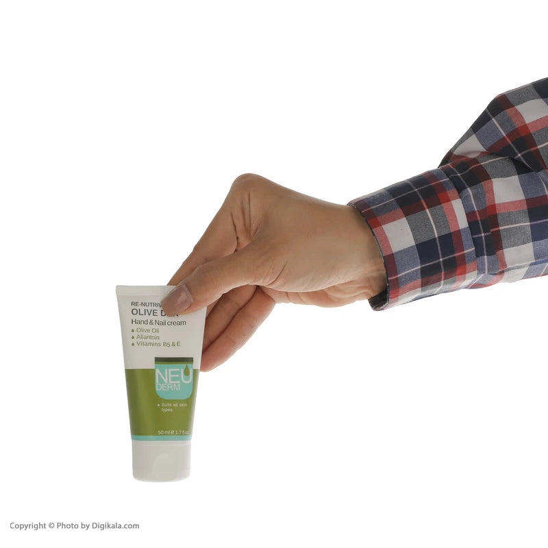 کریم دست و ناخن نئودرم حجم 50 میلی‌لیتر