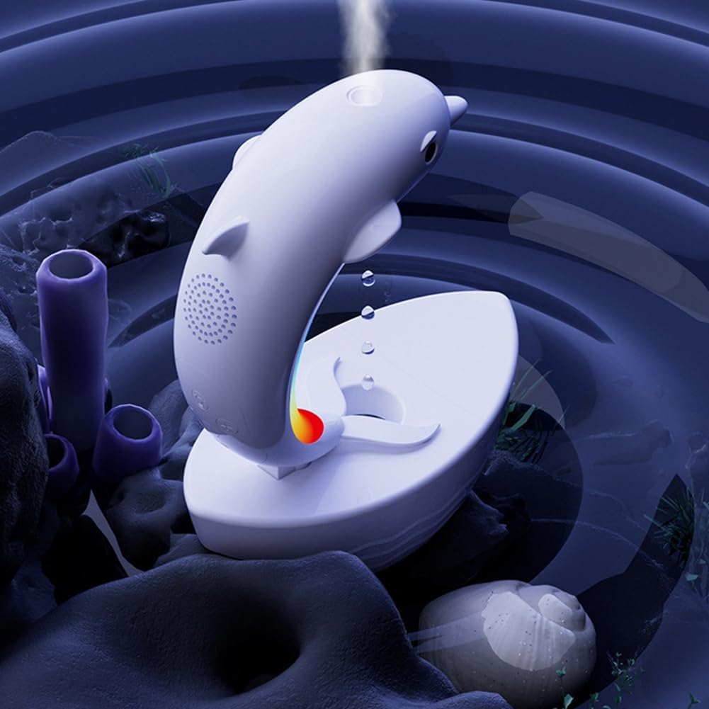 رطوبت‌ساز قطره آب با بلندگوی بلوتوث و چراغ‌های رنگارنگ