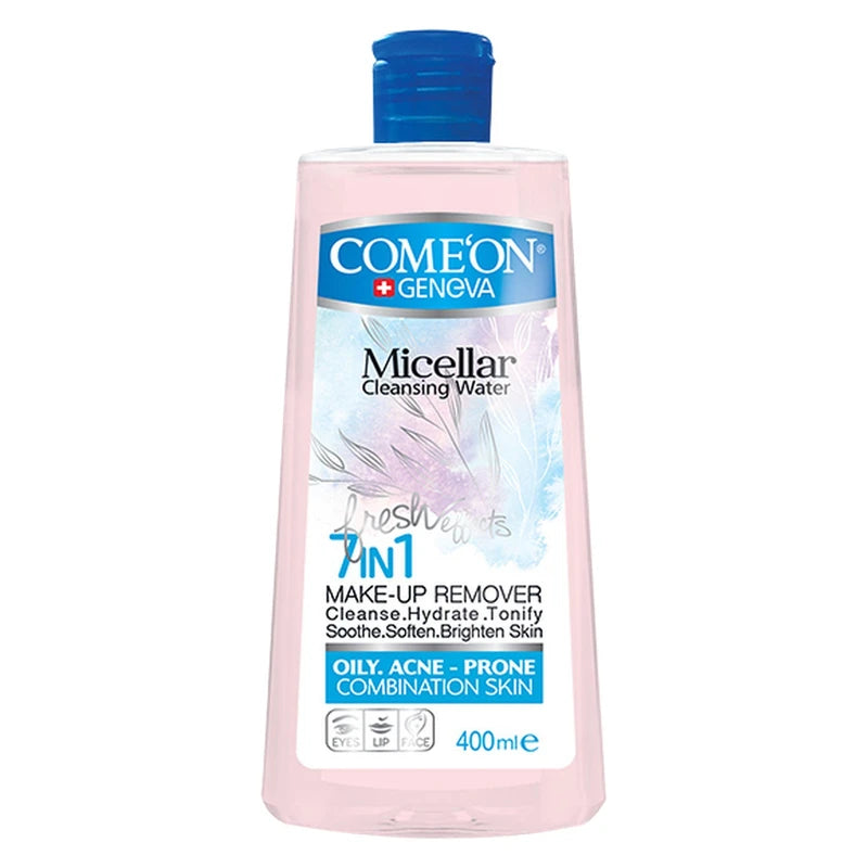 آرایش پاک کن برند کامان برای پوست های چرب ، مختلط و مستعد بخار حجم - 400 میلی