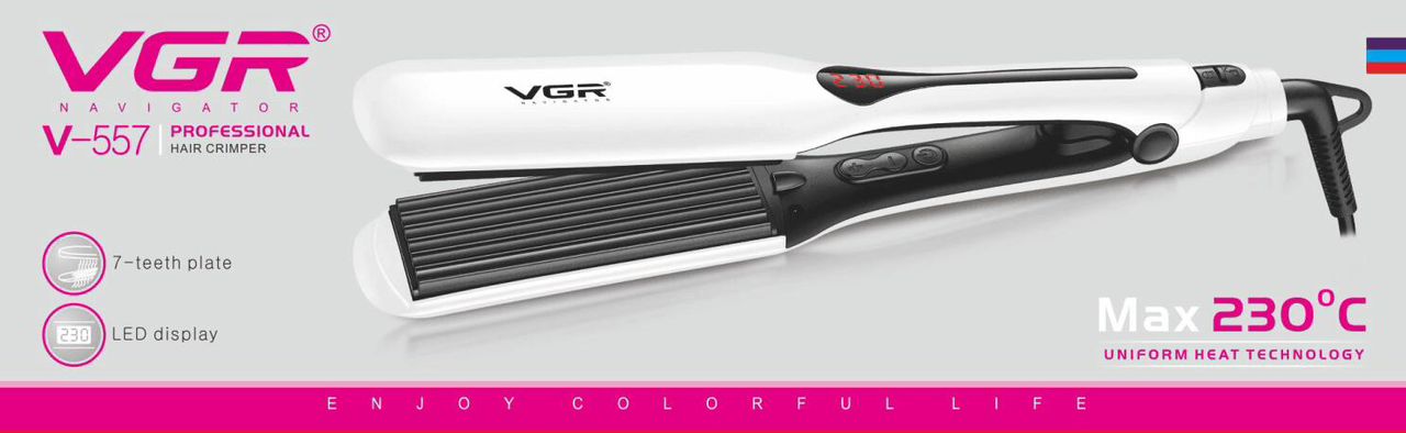 ماشین وی‌جی‌آر حرفه‌ای چین‌دارکنندهٔ مو