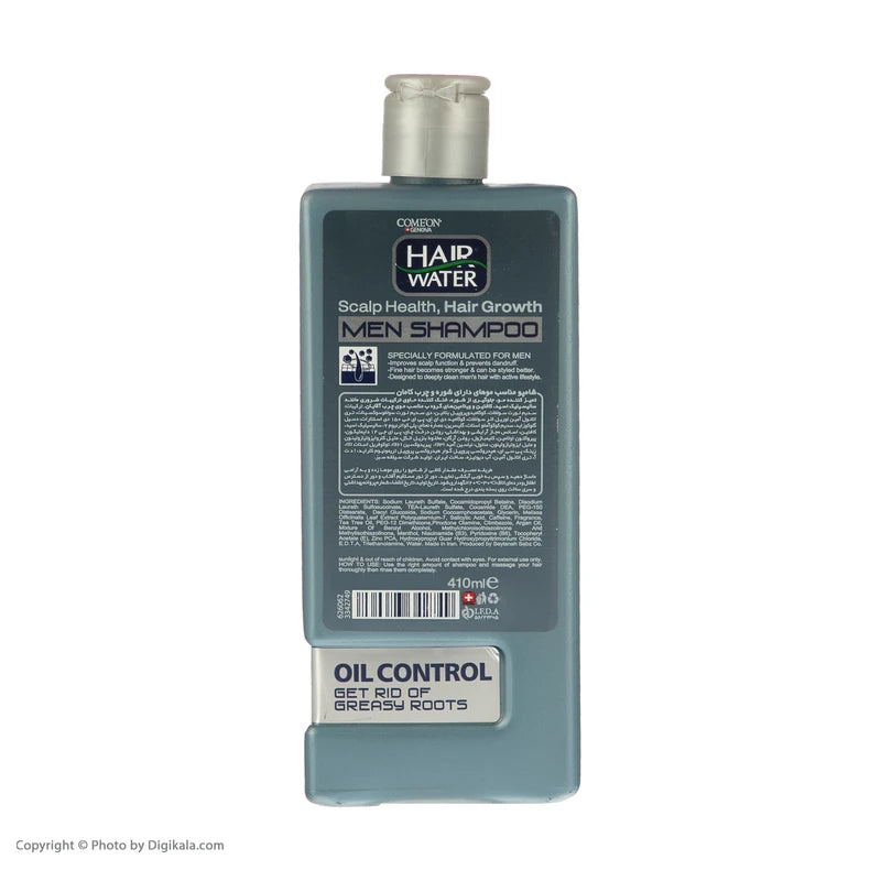شامپو مو آقایان مدل فرش سنس 410 میلی کامان