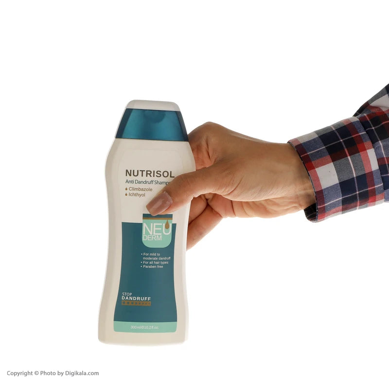 شامپو روزانه ضدشوره نئودرم مخصوص انواع مو، حجم 300 میلی‌لیتر