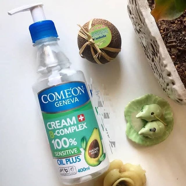 کرم فشاری کامان پوست های خشک و حساس - 400 ملی لیتر