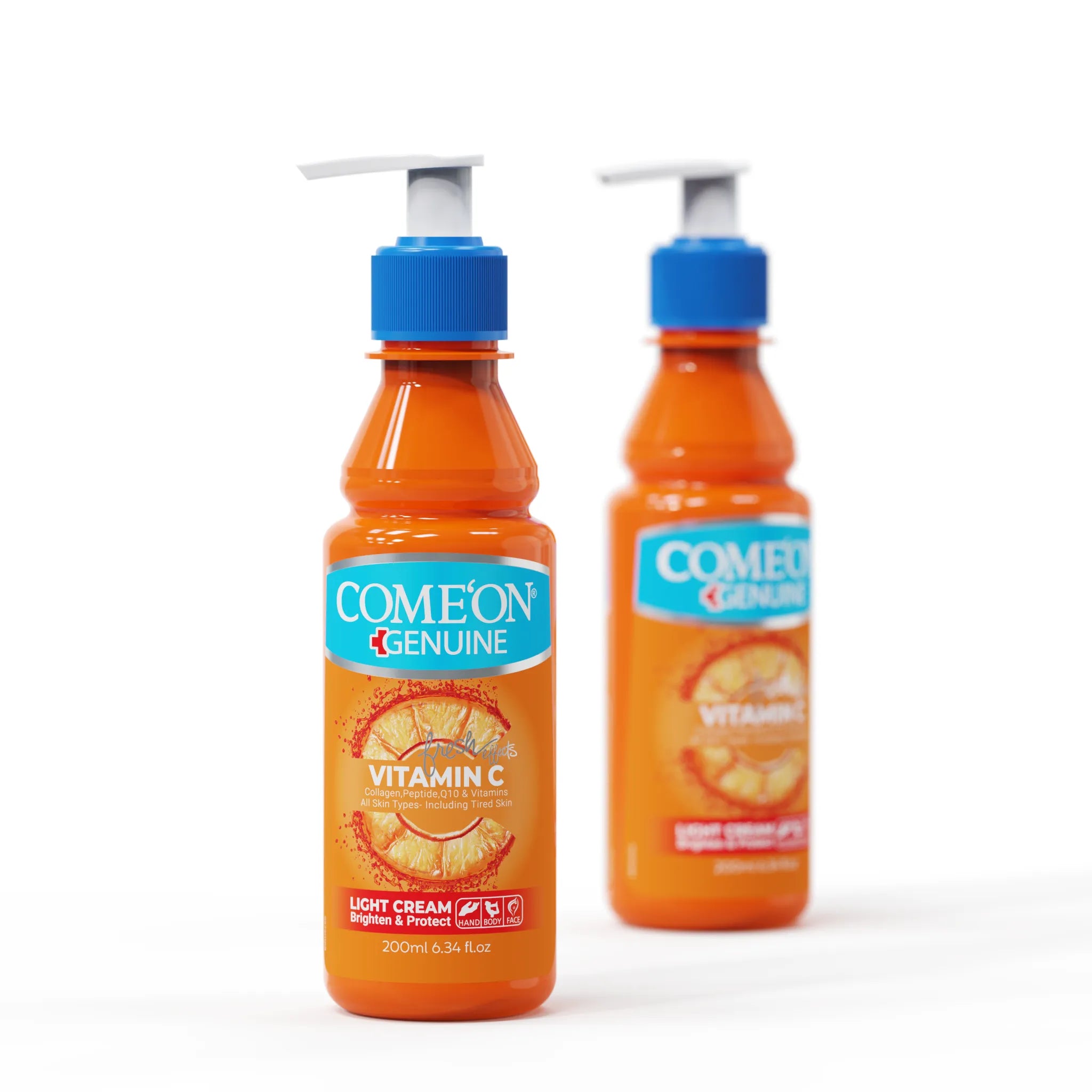 کرم مرطوب کننده حاوی ویتامین حجم  200 میل کامان