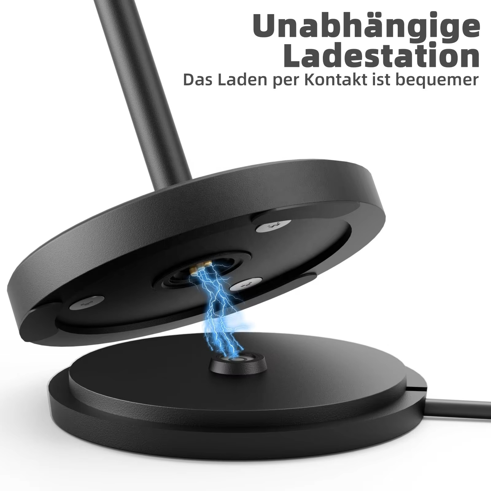 چراغ رومیزی ال ای دی با کنترل لمسی – قابل شارژ