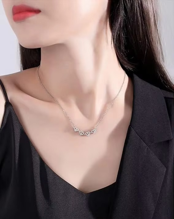 گلوبند استیل - شکل قلب - قابل باز شدن