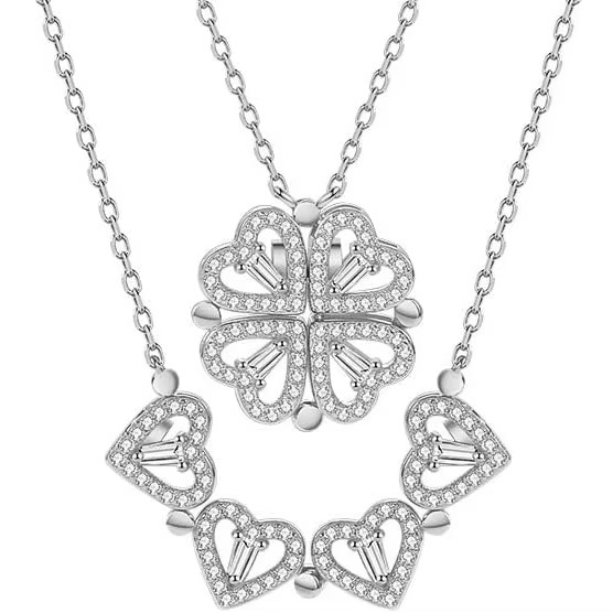 گلوبند استیل - شکل قلب - قابل باز شدن