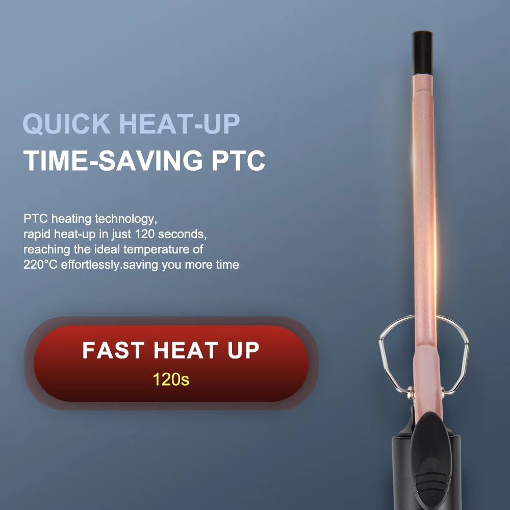 فرکننده مو با پوشش تورمالین برای فرهای افرو