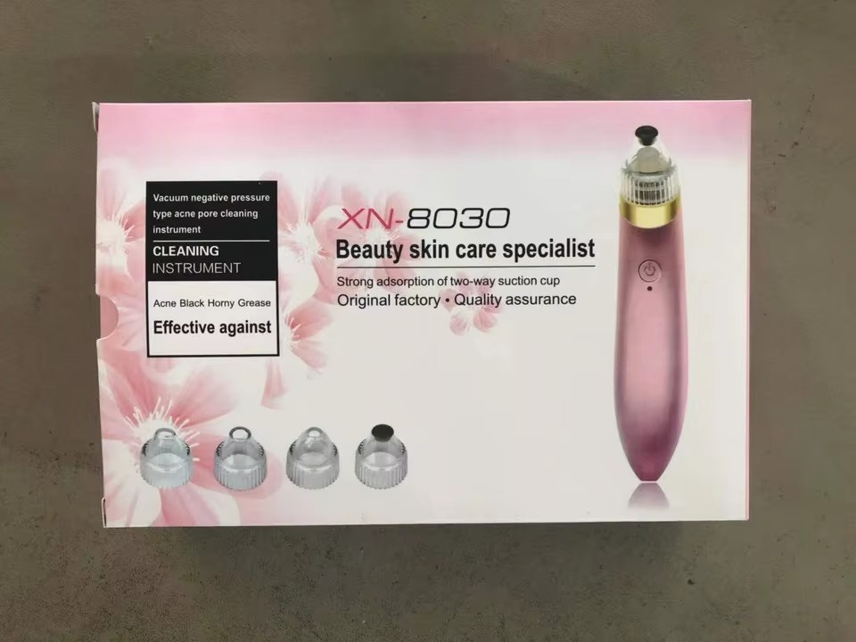 دستگاه پاک‌کنندهٔ الکترونیکی منافذ پوست و جوش سرسیاه – لایه‌بردار پوست و حذف آکنه با مکش منافذ (رزگلد)