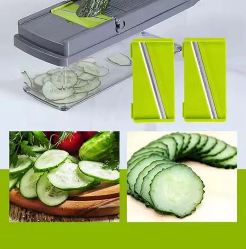 خردکن چندکاره سبزیجات و میوه با ۶ تیغه