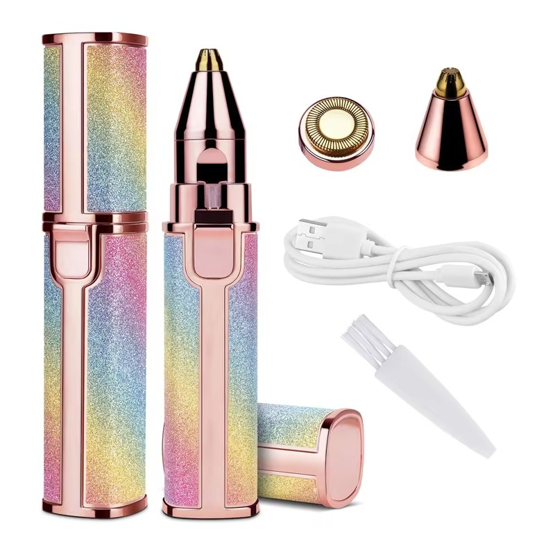 ماشین اصلاح و خط‌برداری بانوان، دوکاره و قابل شارژ