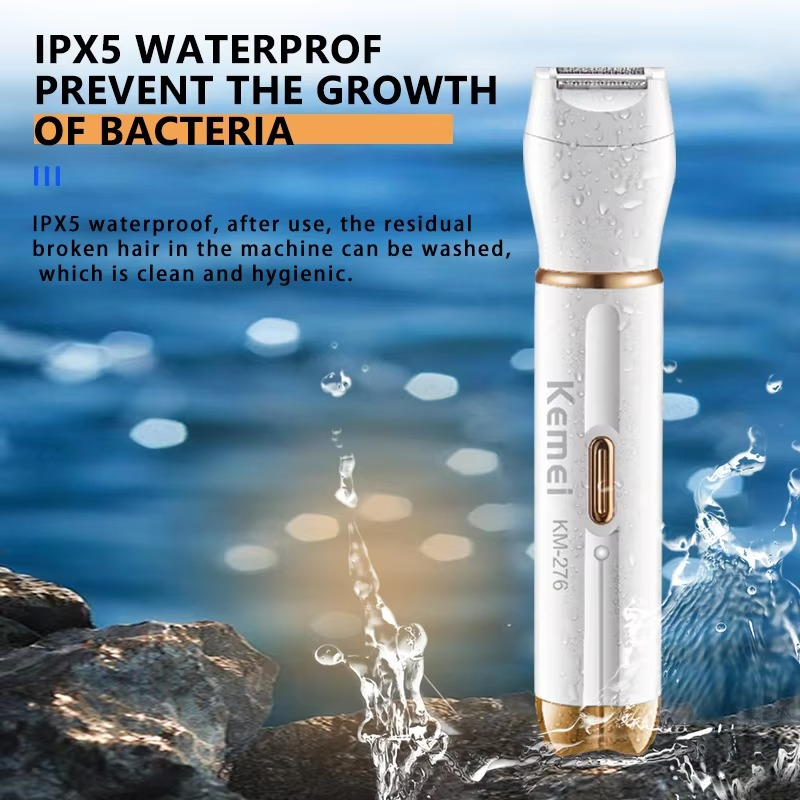 اپیلاتور و اصلاح‌کننده موهای بدن – قابل شارژ، مناسب پاها، زیر بغل، ناحیه بیکینی و بینی