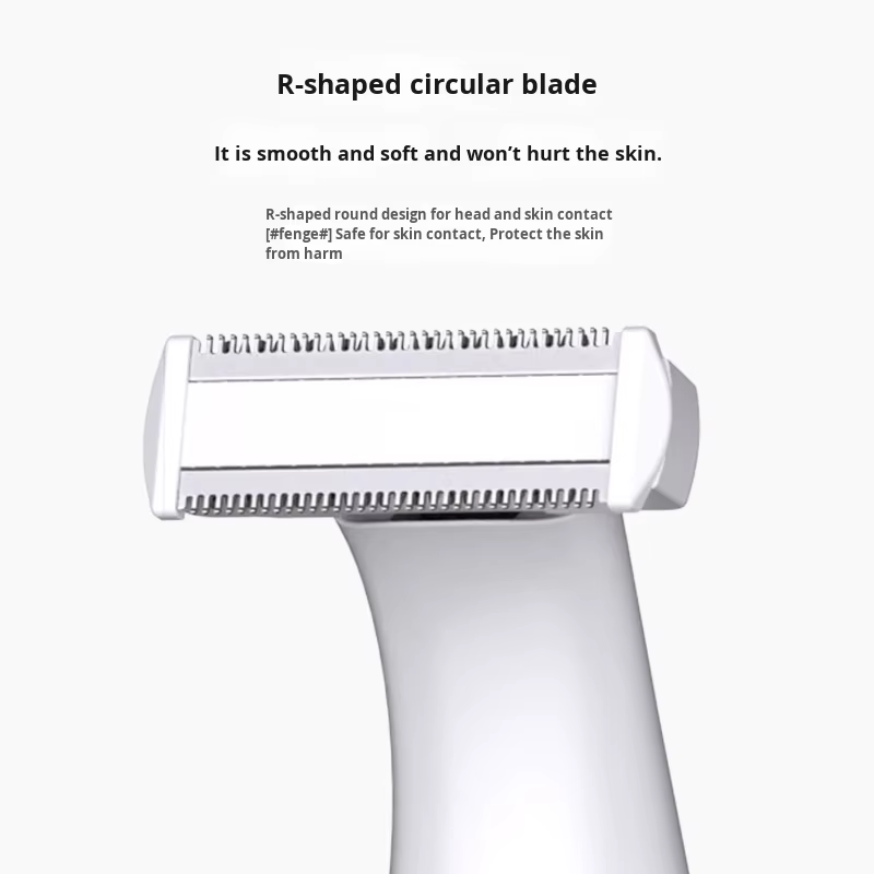 ماشین ۶ در ۱ چندکارهٔ بدون‌درد – اپیلاتور بدن، موبر بینی، ریش‌تراش، و اصلاح‌کننده ناحیه بیکینی برای خانم‌ها