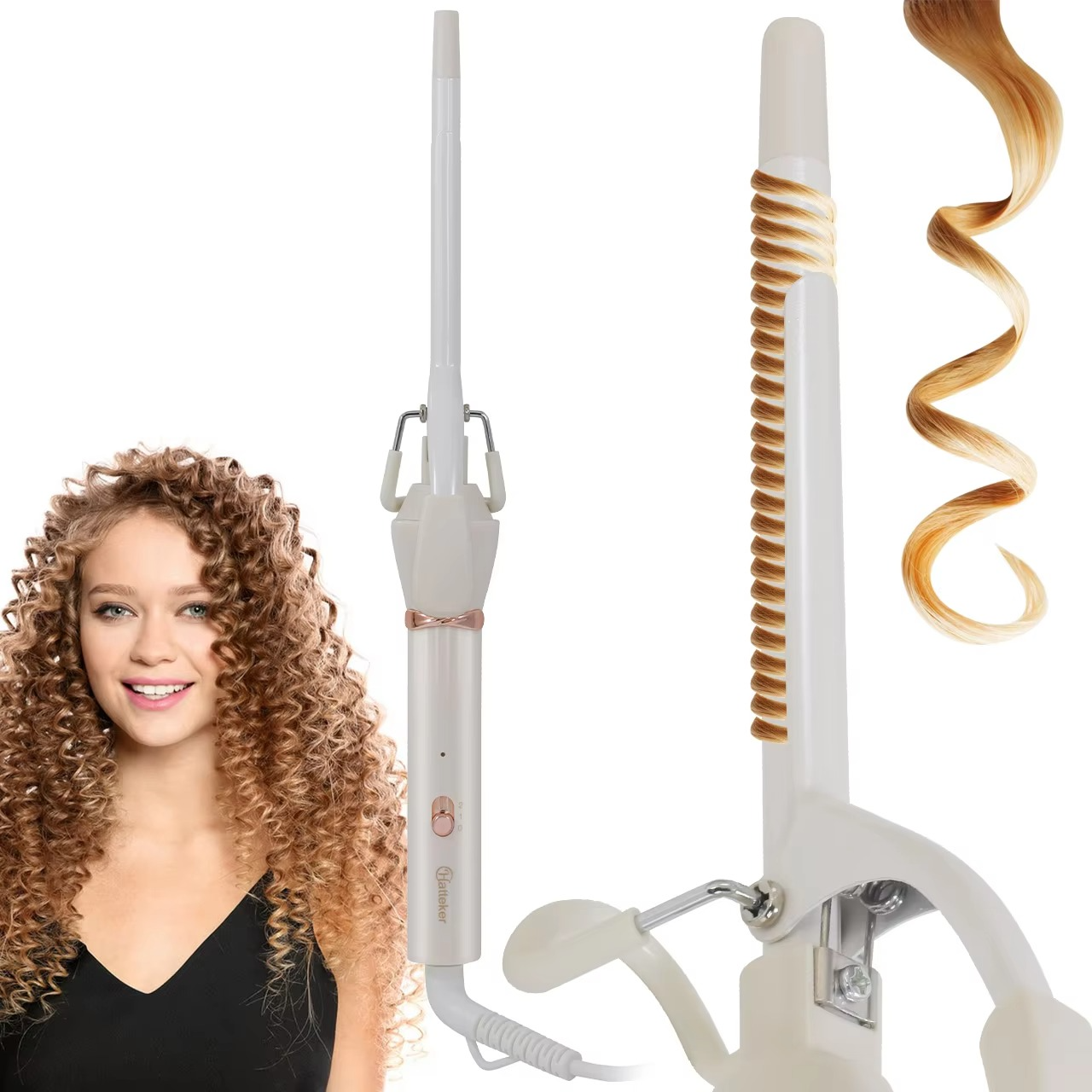 وی‌جی‌آر - ماشین برقی فر موی سرامیکی (سبز)