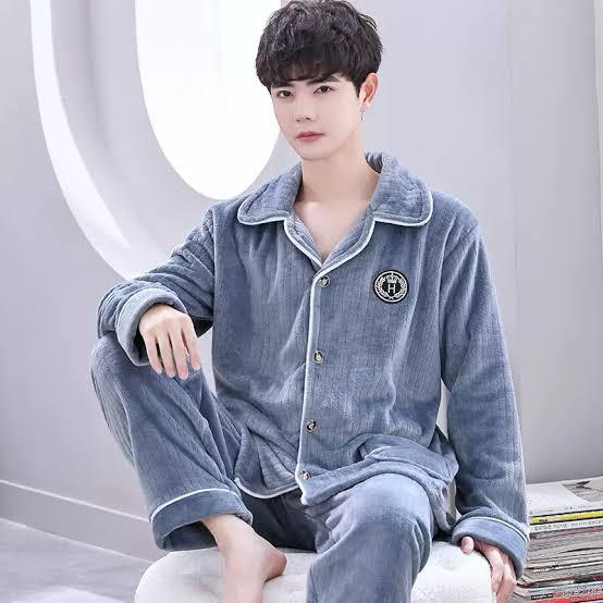 لباس خواب زمستانی مردانه - پیش باز