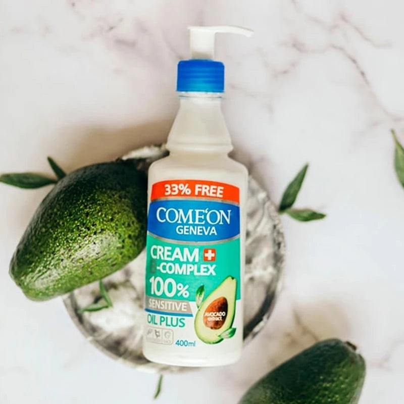 کرم فشاری کامان پوست های خشک و حساس - 400 ملی لیتر