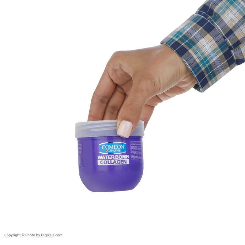 کرم آبرسان صورت و بدن کامان مدل واتربمب مخصوص انواع پوست، حجم200 میلی‌لیتر