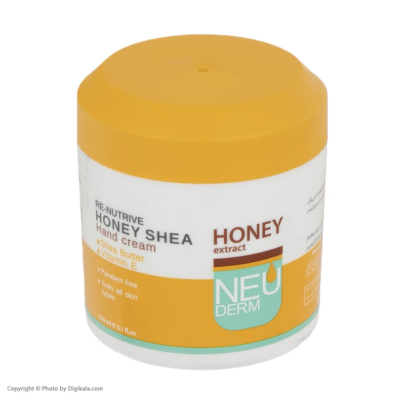 کریم مرطوب‌کننده دست و صورت نئودرم عسل ، حجم 150 میلی‌لیتر