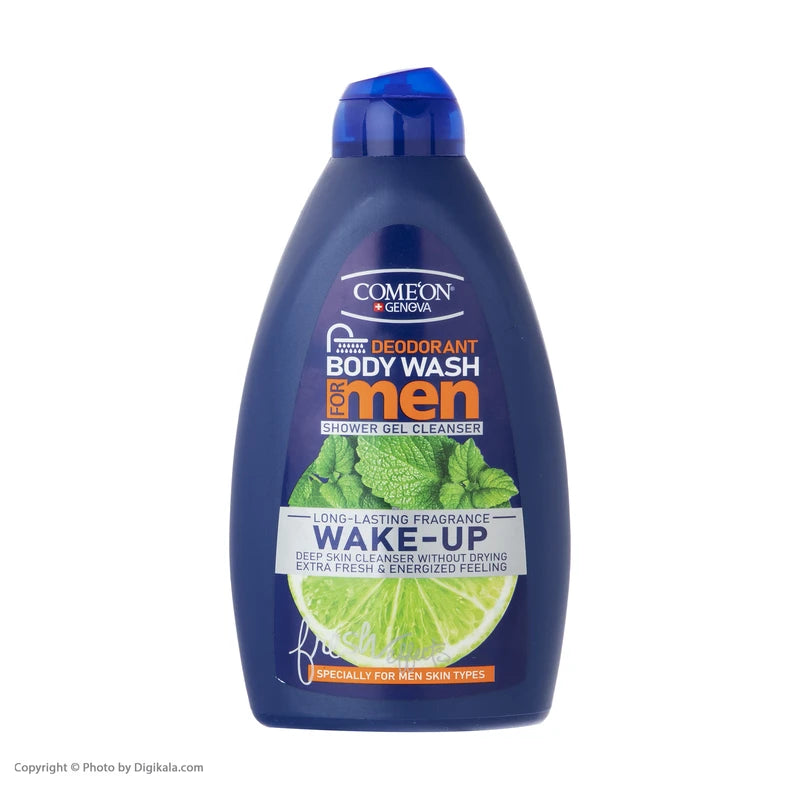 شامپو بدن کامان مدل مردانه حجم 510 میلی لیتر