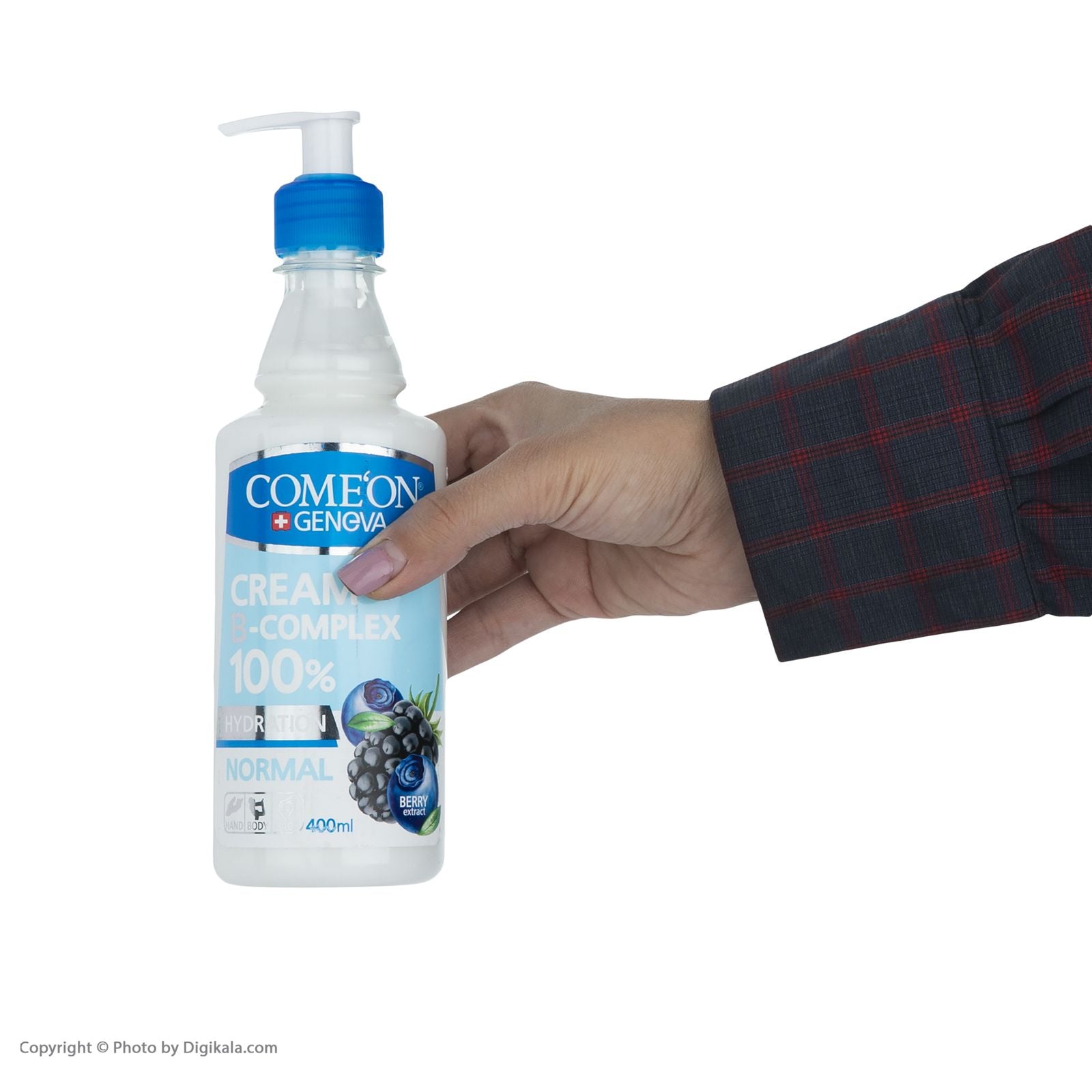 کرم فشاری کامان پوست نرمال و مختلط - 400 ملی لیتر