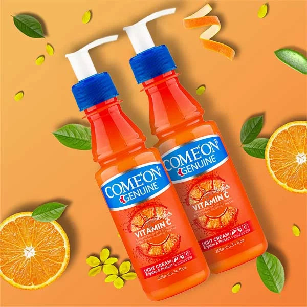 کرم مرطوب کننده حاوی ویتامین حجم  200 میل کامان