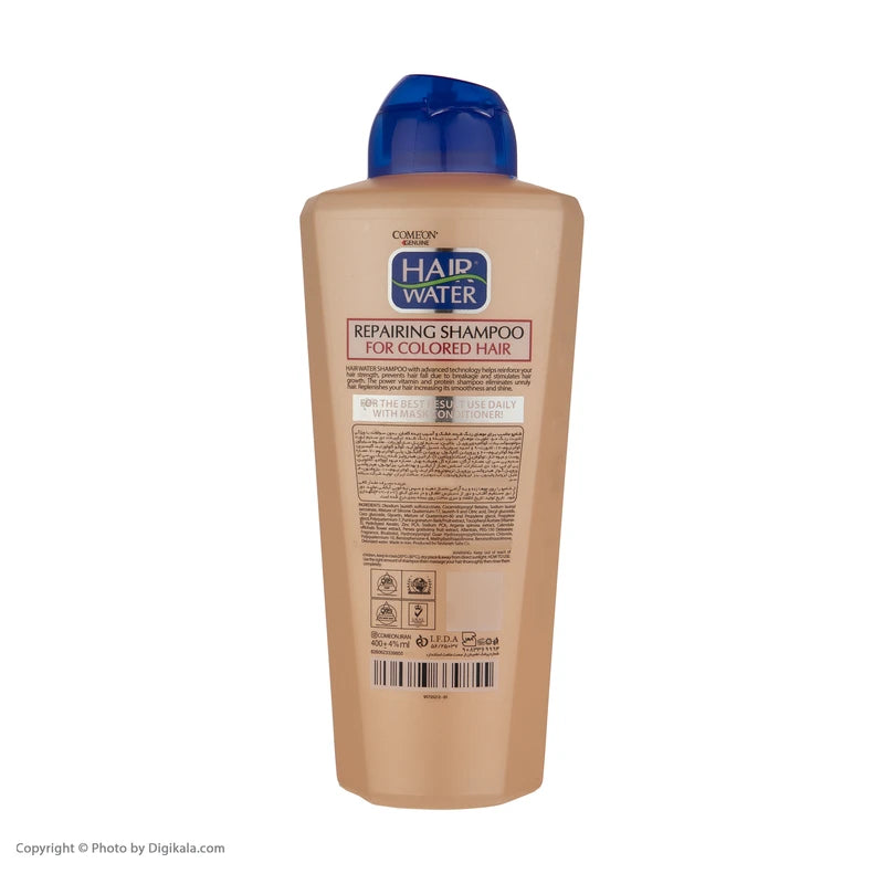 شامپو مو - برای موهای رنگ شده کامان حجم 400 میلی لیتر