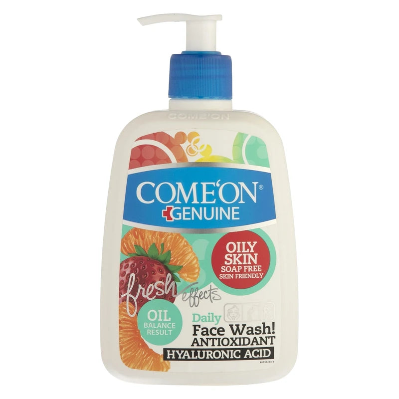 فیس واش کامان، سازگار با پوست‌های چرب و آکنه‌ای - حجم 500 ملی لیتر