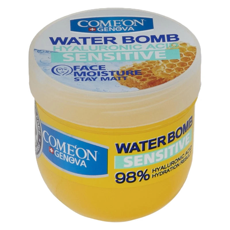 کرم آبرسان صورت و بدن کامان مدل واتربمب مخصوص پوست حساس، حجم 200 میلی‌لیتر