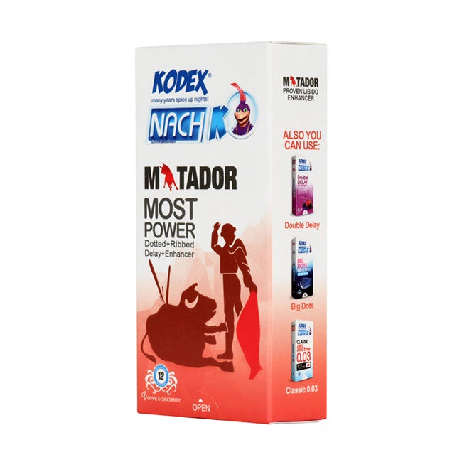 کاندوم تاخیری ماتادور (Matador) کدکس 12 عددی