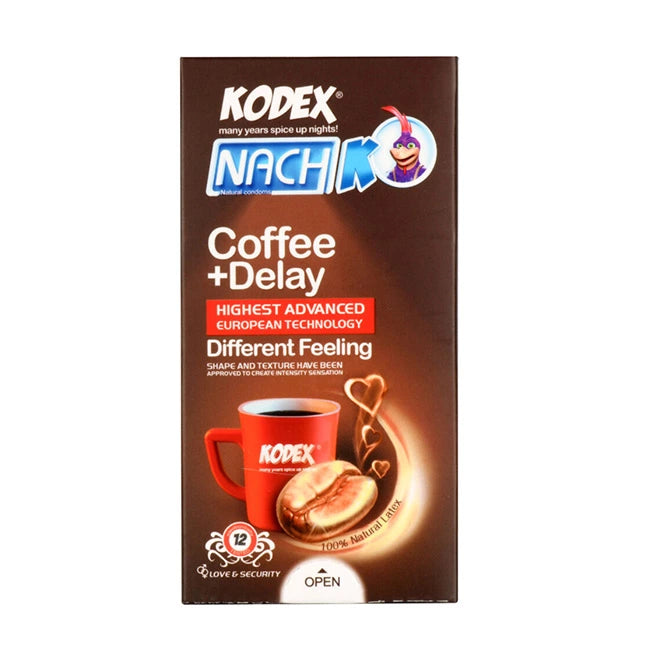 کاندوم تاخیری قهوه (Coffee + Delay) کدکس 12 عددی