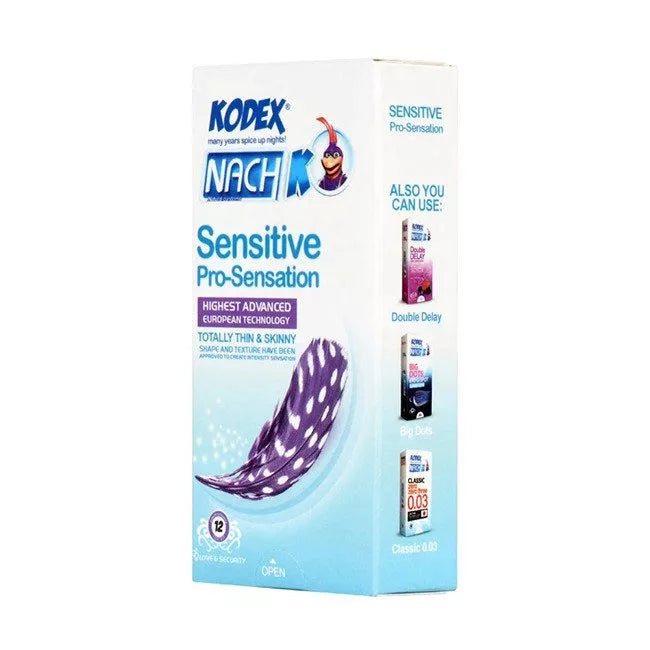 کاندوم ضد حساسیت سنستیو کدکس 12 عددی