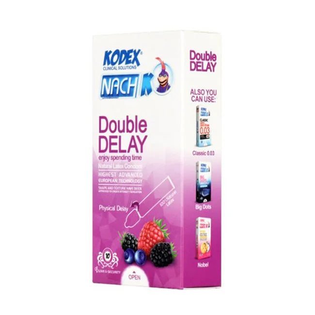 کاندوم فوق تاخیری دابل دیلی (Double Delay) کدکس 10 عددی