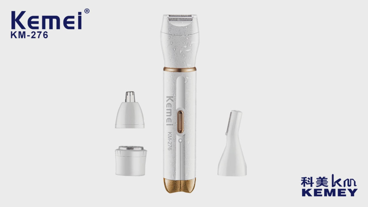 اپیلاتور و اصلاح‌کننده موهای بدن – قابل شارژ، مناسب پاها، زیر بغل، ناحیه بیکینی و بینی